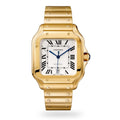 Santos De Cartier Gold Watch