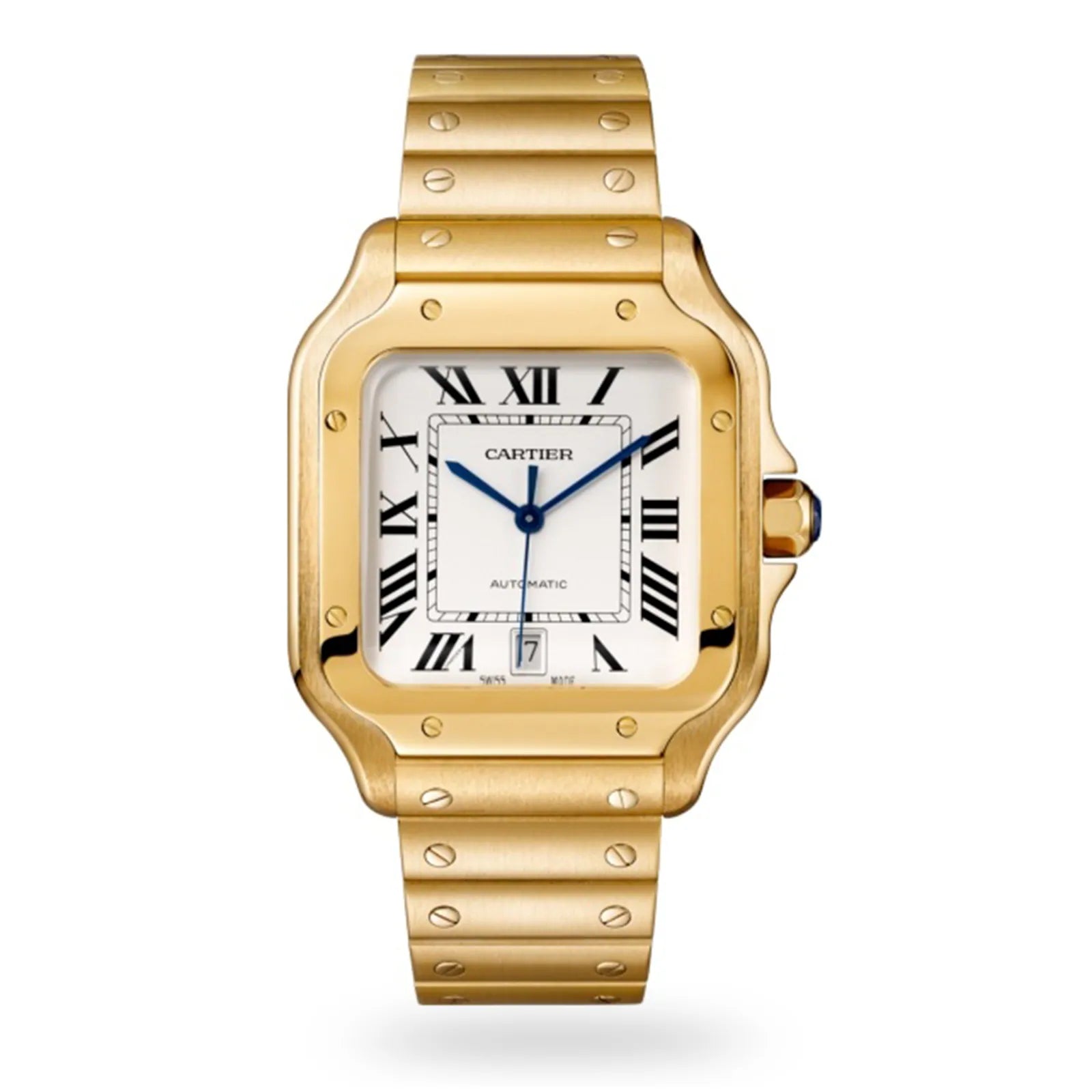 Santos De Cartier Gold Watch