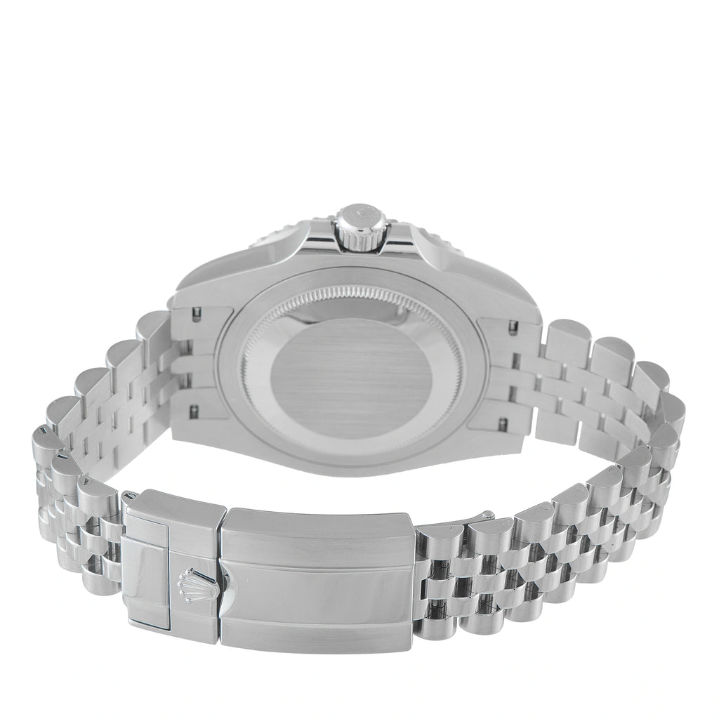 ROLEX Silver GMT-Master II Pepsi Steel Jubilee Watch