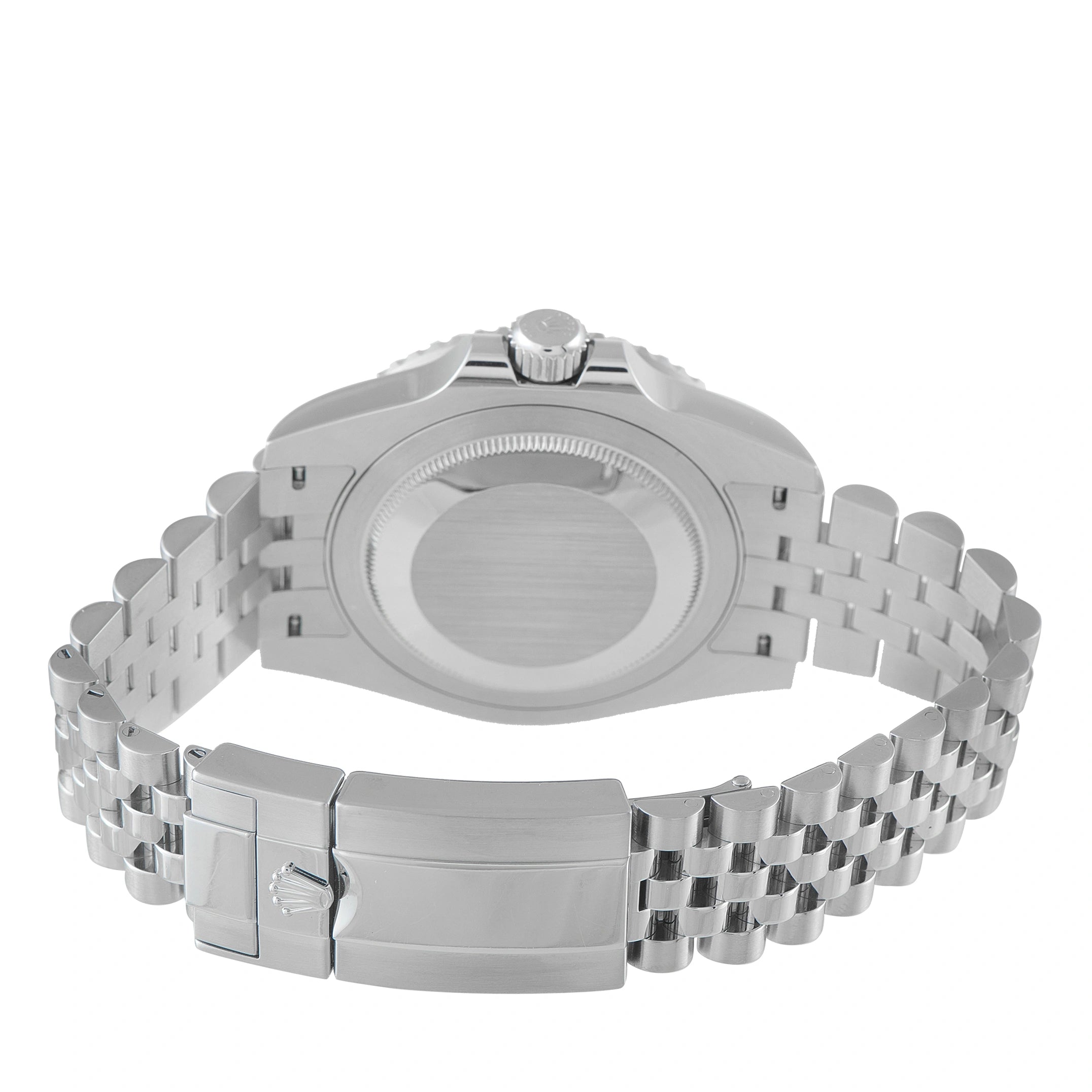 ROLEX Silver GMT-Master II Pepsi Steel Jubilee Watch