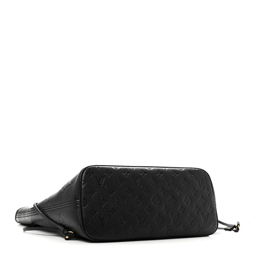 Louis Vuitton Black Empreinte Monogram Giant Neverfull Bag