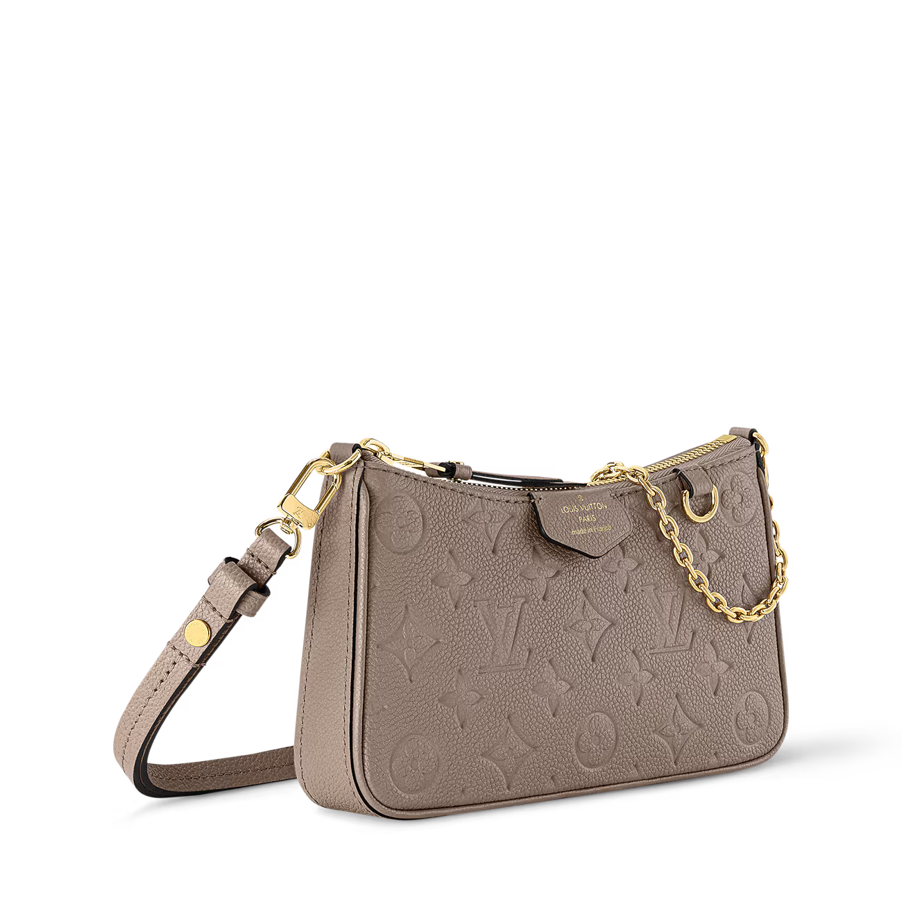 Louis Vuitton Easy Pouch On Strap Empreinte Tourterelle
