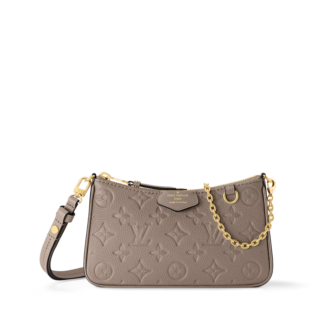 Louis Vuitton Easy Pouch On Strap Empreinte Tourterelle
