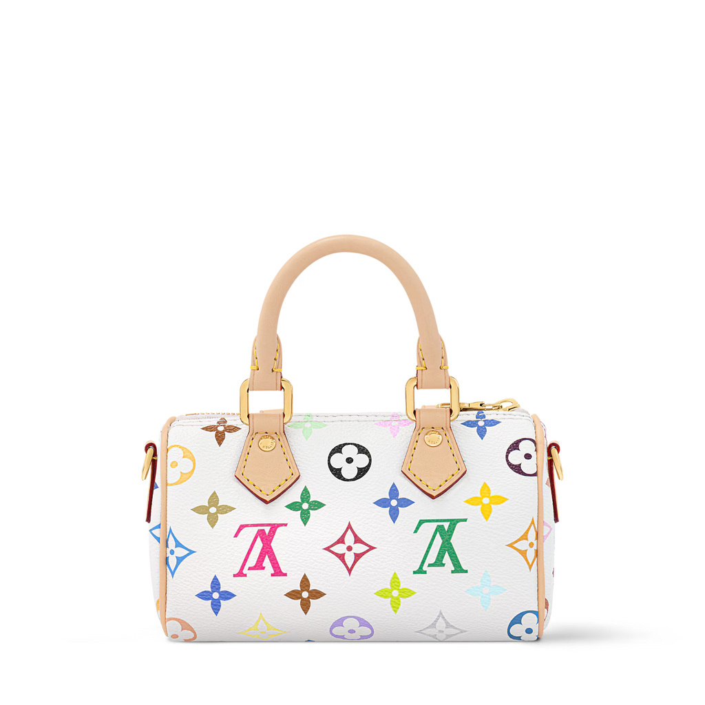 Louis Vuitton x Tyler Mitchell Nano Speedy Monogram Handbag