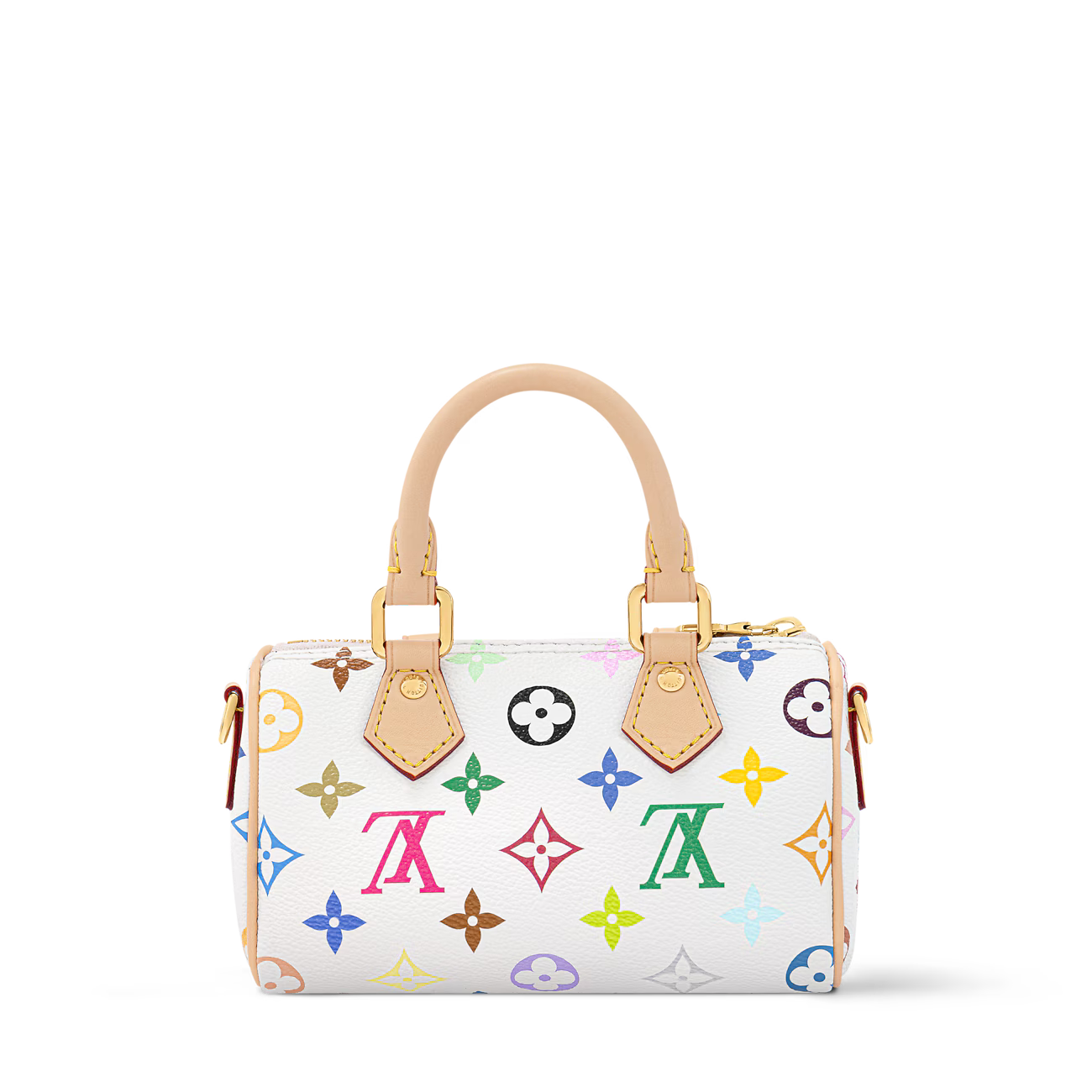 Louis Vuitton x Tyler Mitchell Nano Speedy Monogram Handbag
