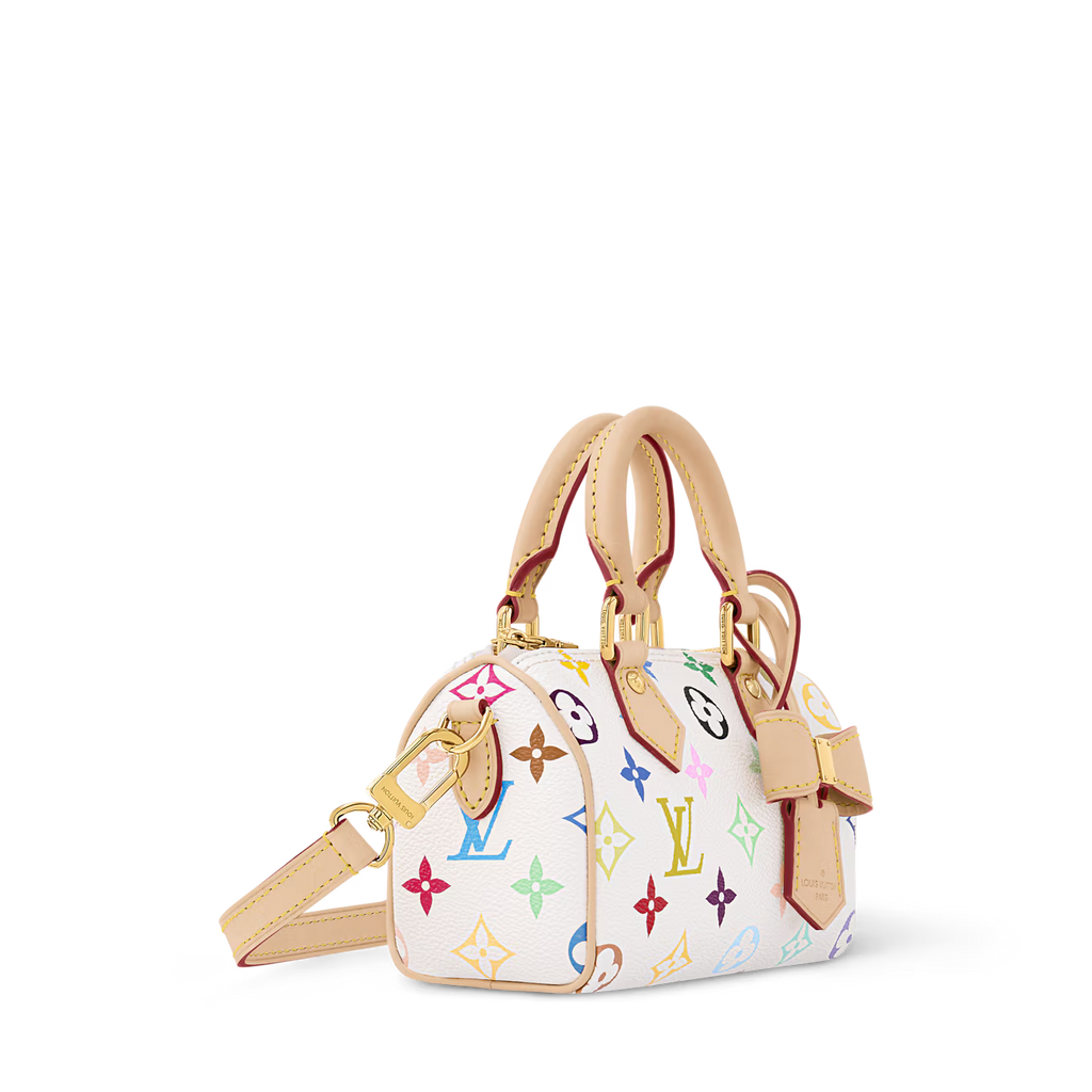 Louis Vuitton x Tyler Mitchell Nano Speedy Monogram Handbag