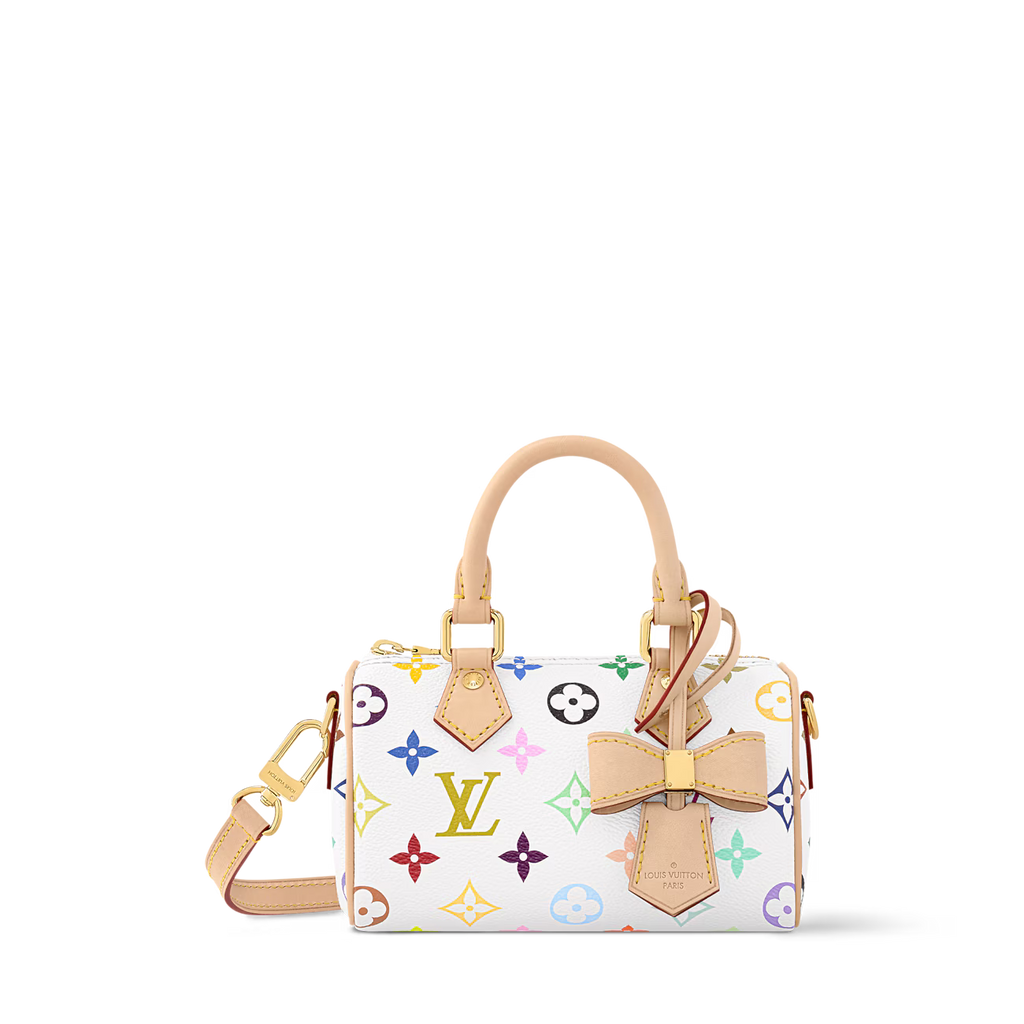 Louis Vuitton x Tyler Mitchell Nano Speedy Monogram Handbag