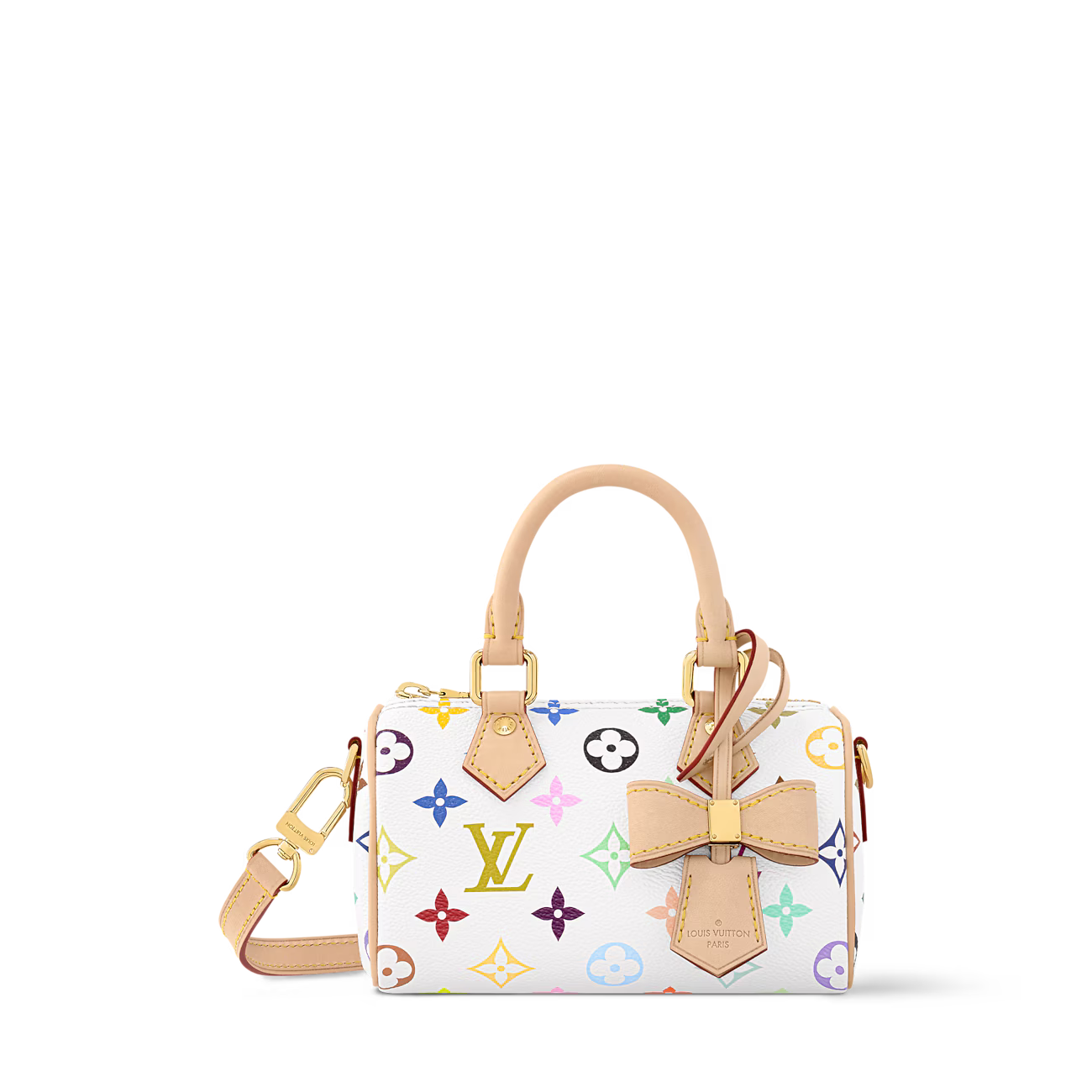 Louis Vuitton x Tyler Mitchell Nano Speedy Monogram Handbag