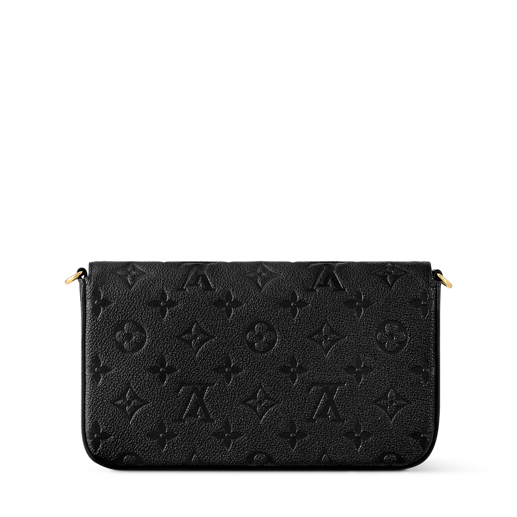 Louis Vuitton Black Pochette Félicie Monogram Empreinte