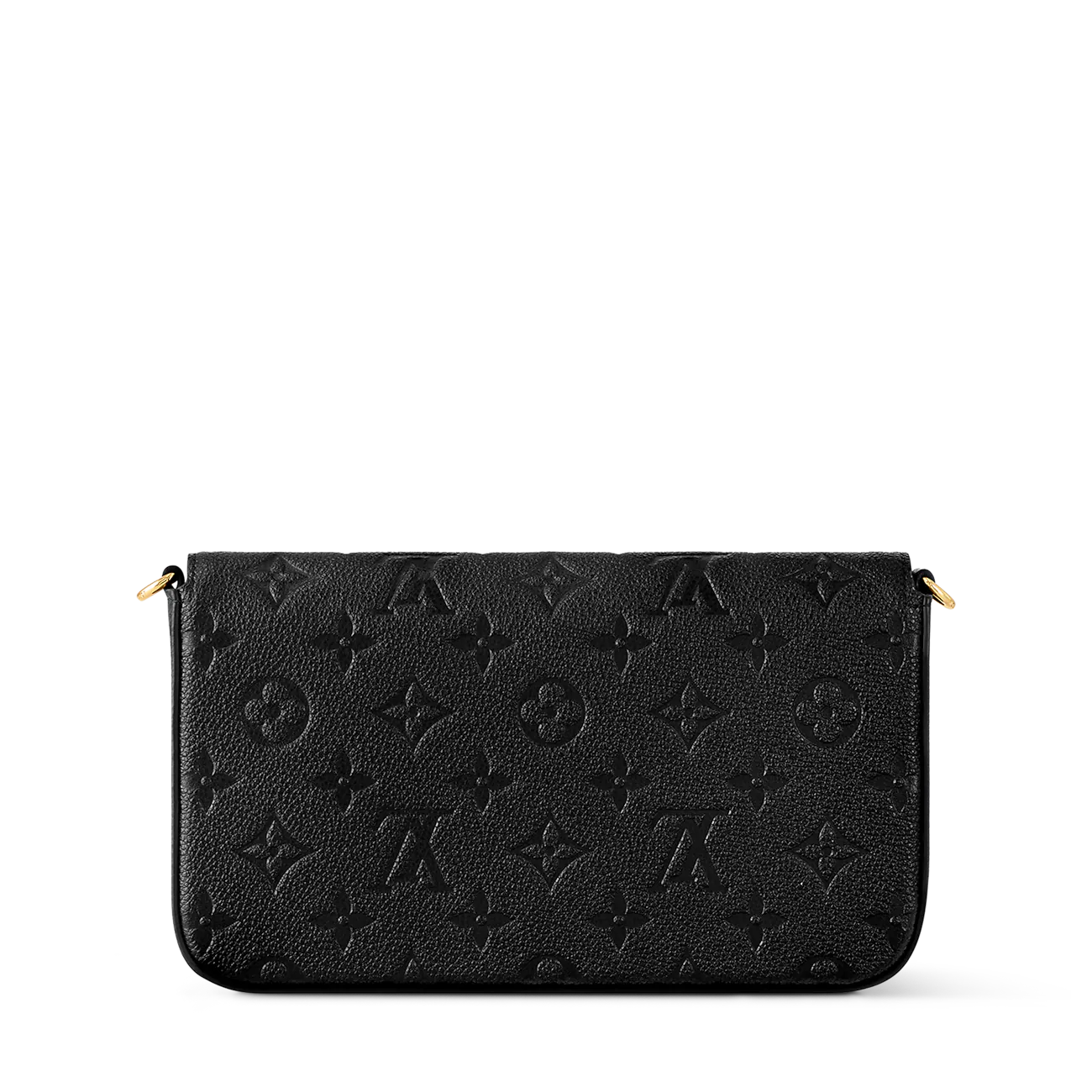 Louis Vuitton Black Pochette Félicie Monogram Empreinte