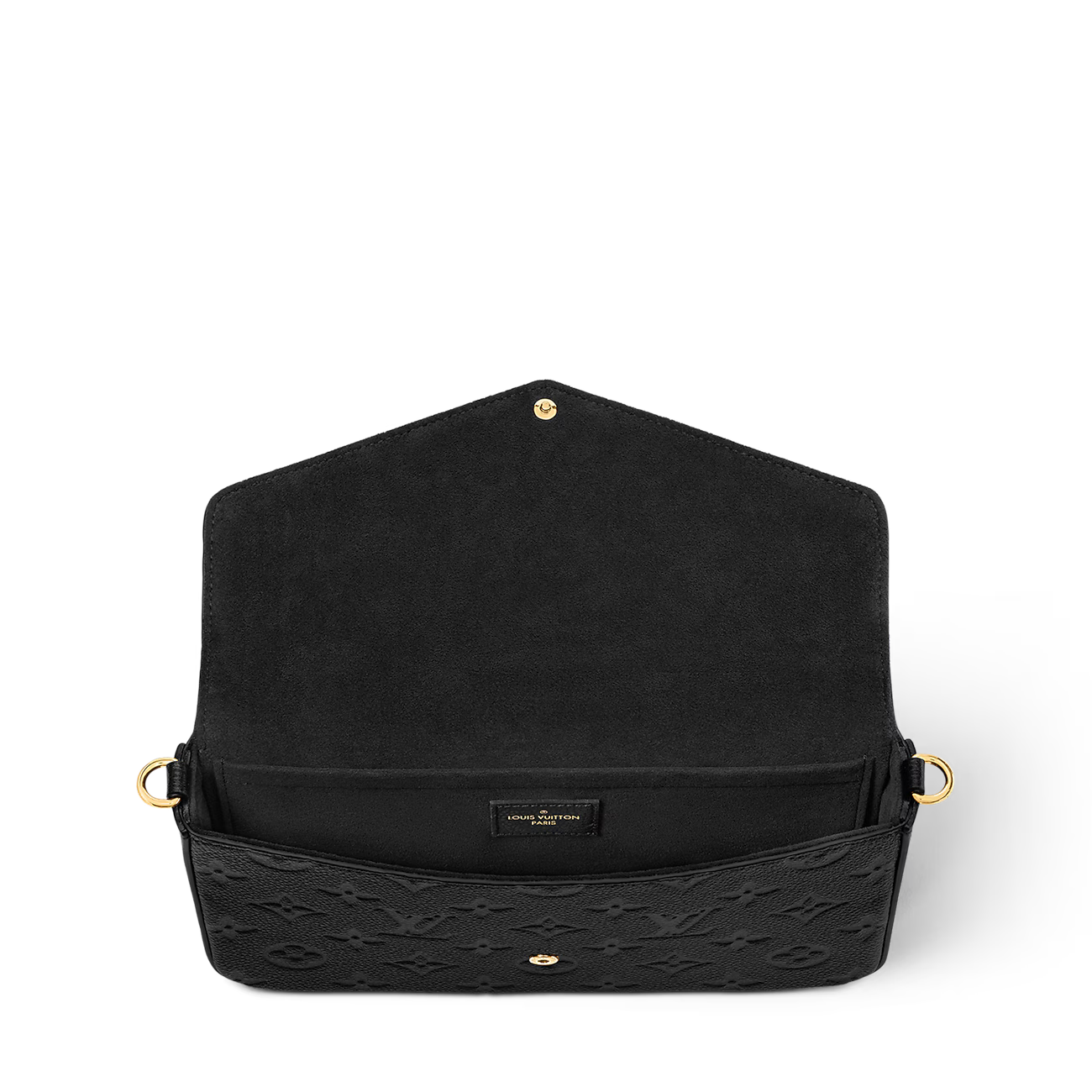 Louis Vuitton Black Pochette Félicie Monogram Empreinte