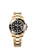 ROLEX Yellow Gold Submariner Date Oyster Watch