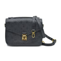 Louis Vuitton Black Embossed Pochette Métis Monogram