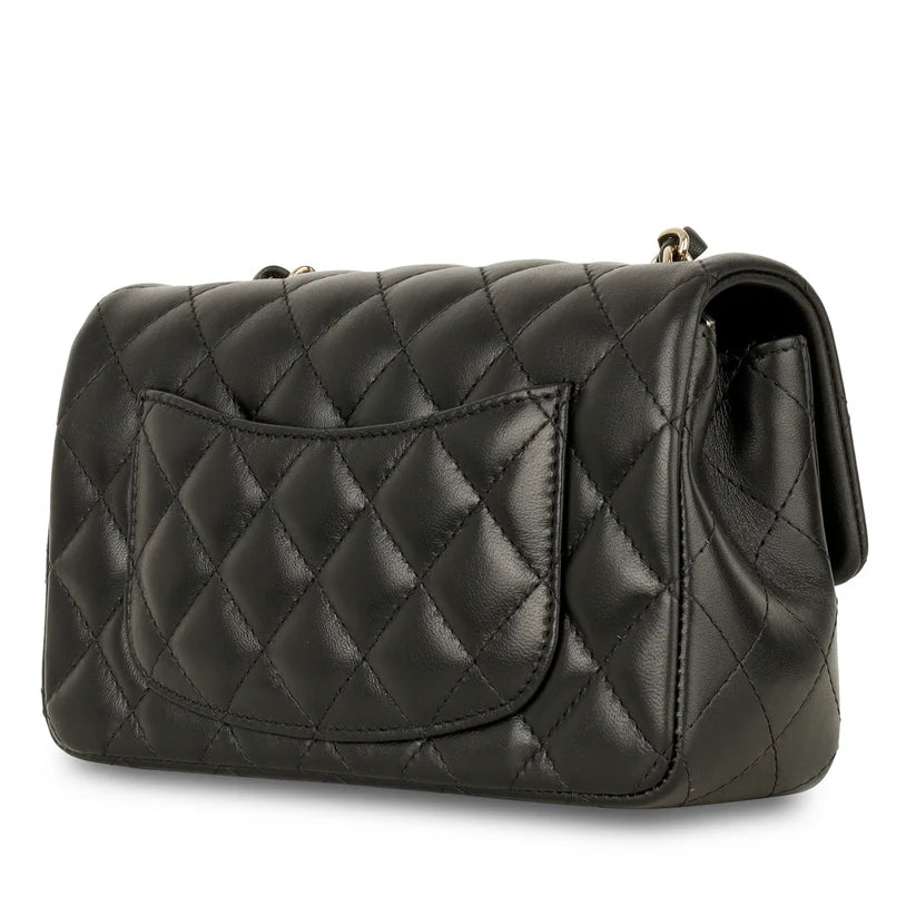 Chanel Black Sheepskin Bag