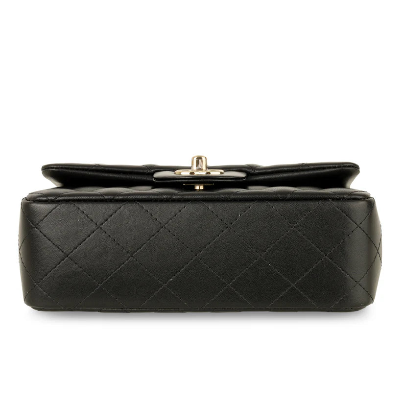 Chanel Black Sheepskin Bag